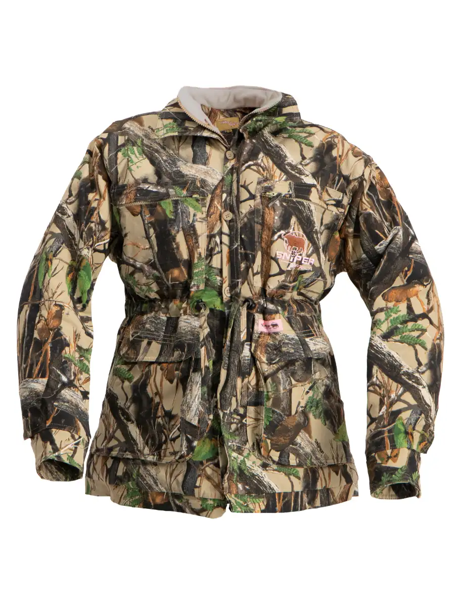 Sniper Africa Ladies Hunting Parka Jacket 3D/Khaki