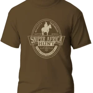 Wild Mens T – Shirt – Walnut